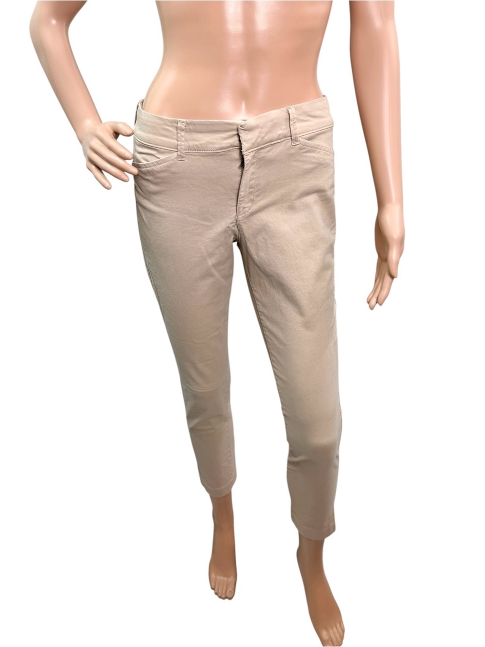 Old Navy Pixe Women’s Size 2  Solid Tan Skinny Pants